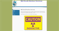 Desktop Screenshot of msnuclearservices.com